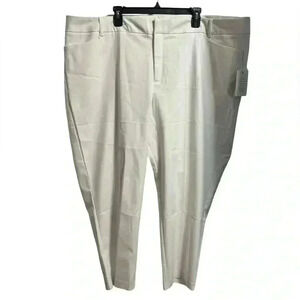 NWT Eloquii White Pants Size 26 Short